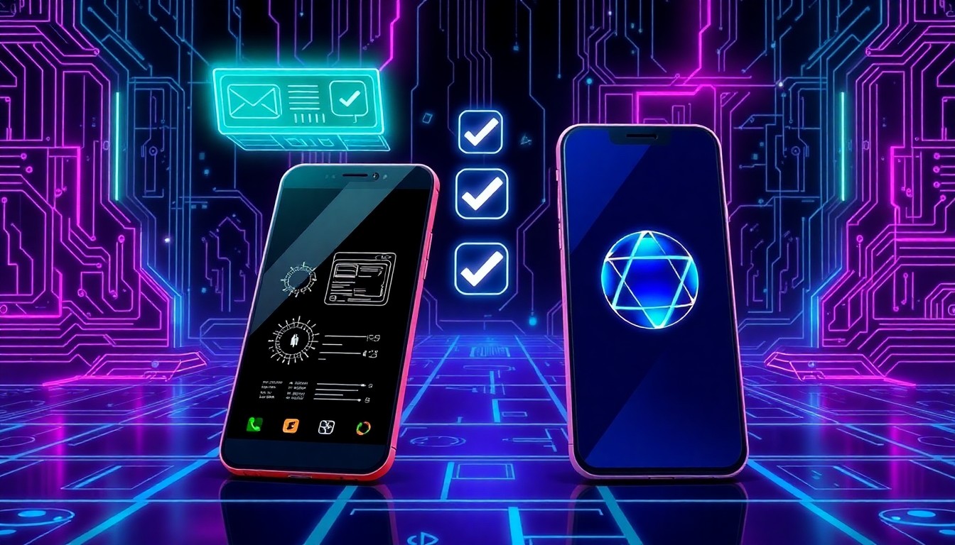 AndroidとiPhoneでの対応状況