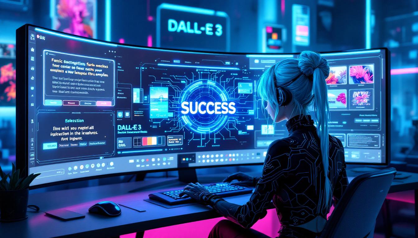 DALL-E 3で文字入れを成功させる基本原則