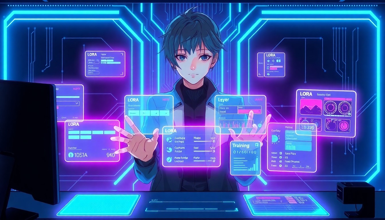 LovartでのLoRA基本操作