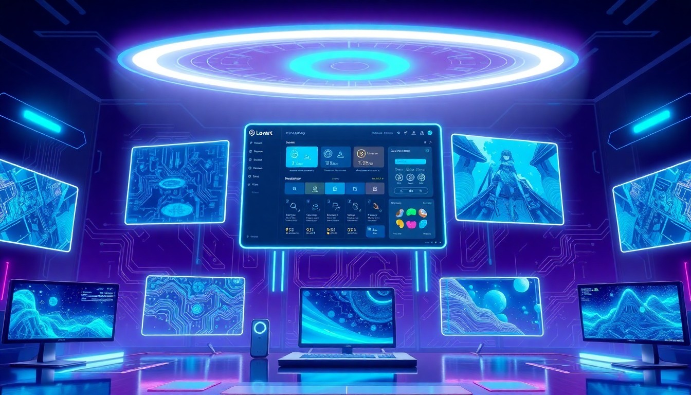 Lovartの基本機能と背景素材生成の特徴