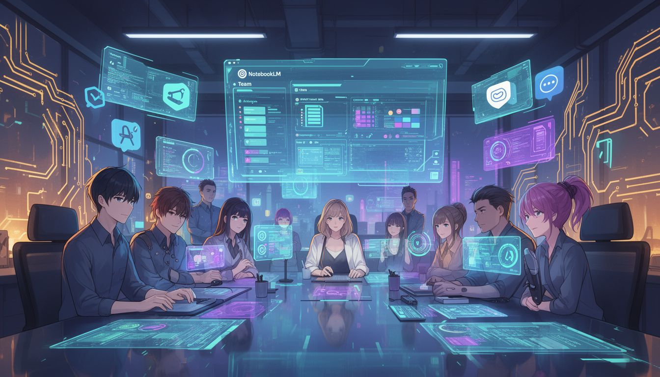 NotebookLMのチーム機能の基本理解
