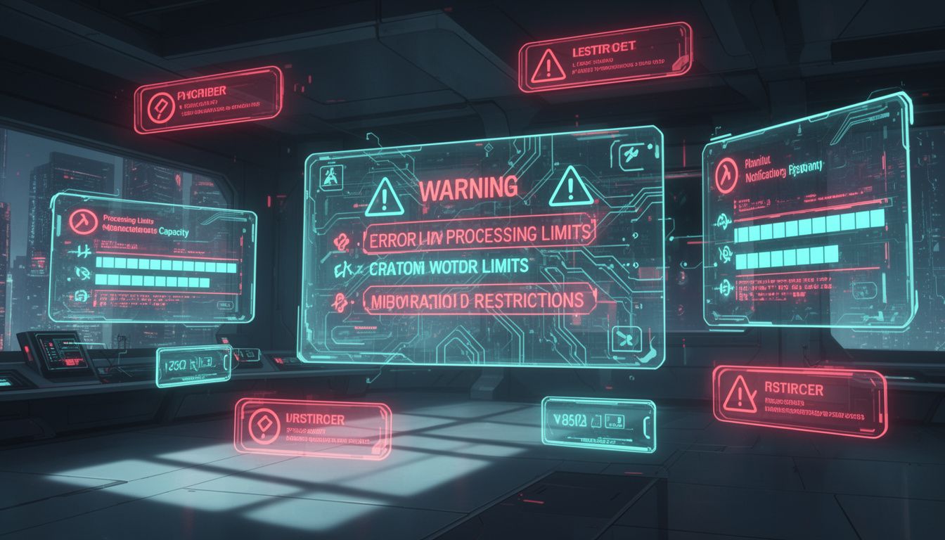 NotebookLMの処理制限と注意点