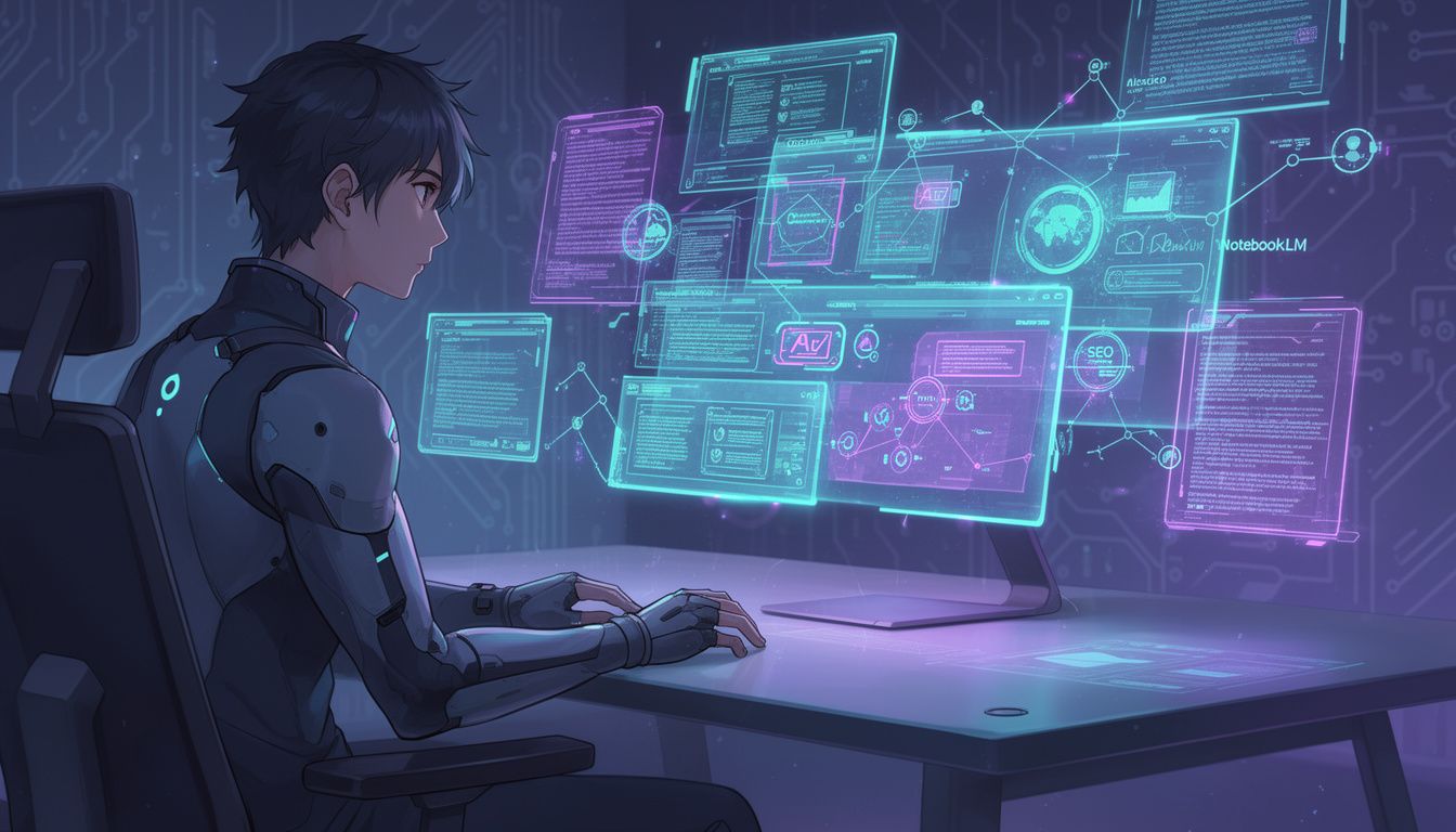 NotebookLMの基本機能とSEO記事作成への活用