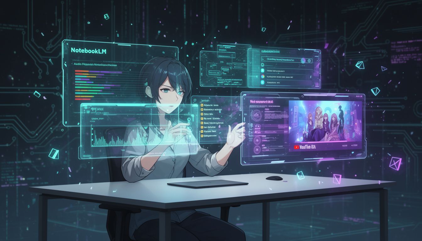 NotebookLMの基本機能とYouTube動画制作への適用