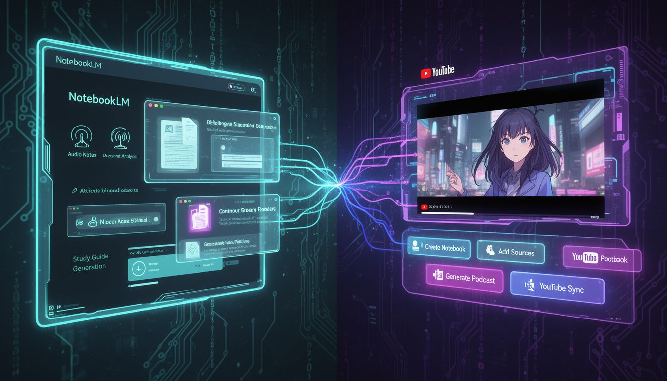 NotebookLMの基本機能とYouTube連携の仕組み