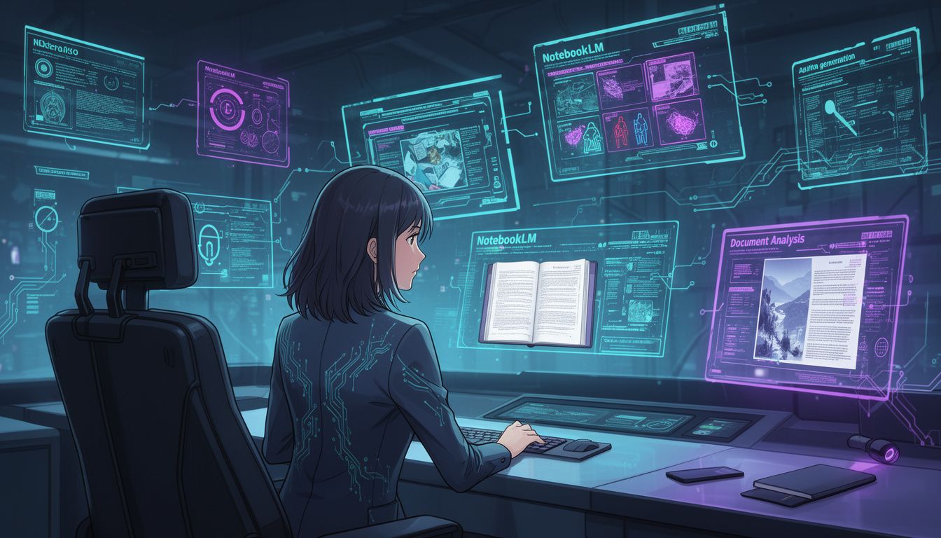 NotebookLMの基本機能と事件資料分析への応用