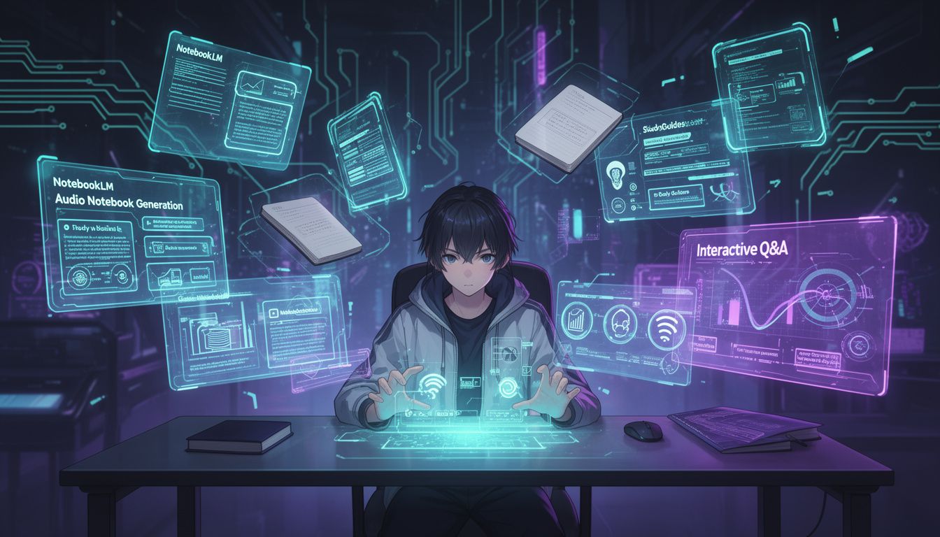NotebookLMの基本機能と学習への応用