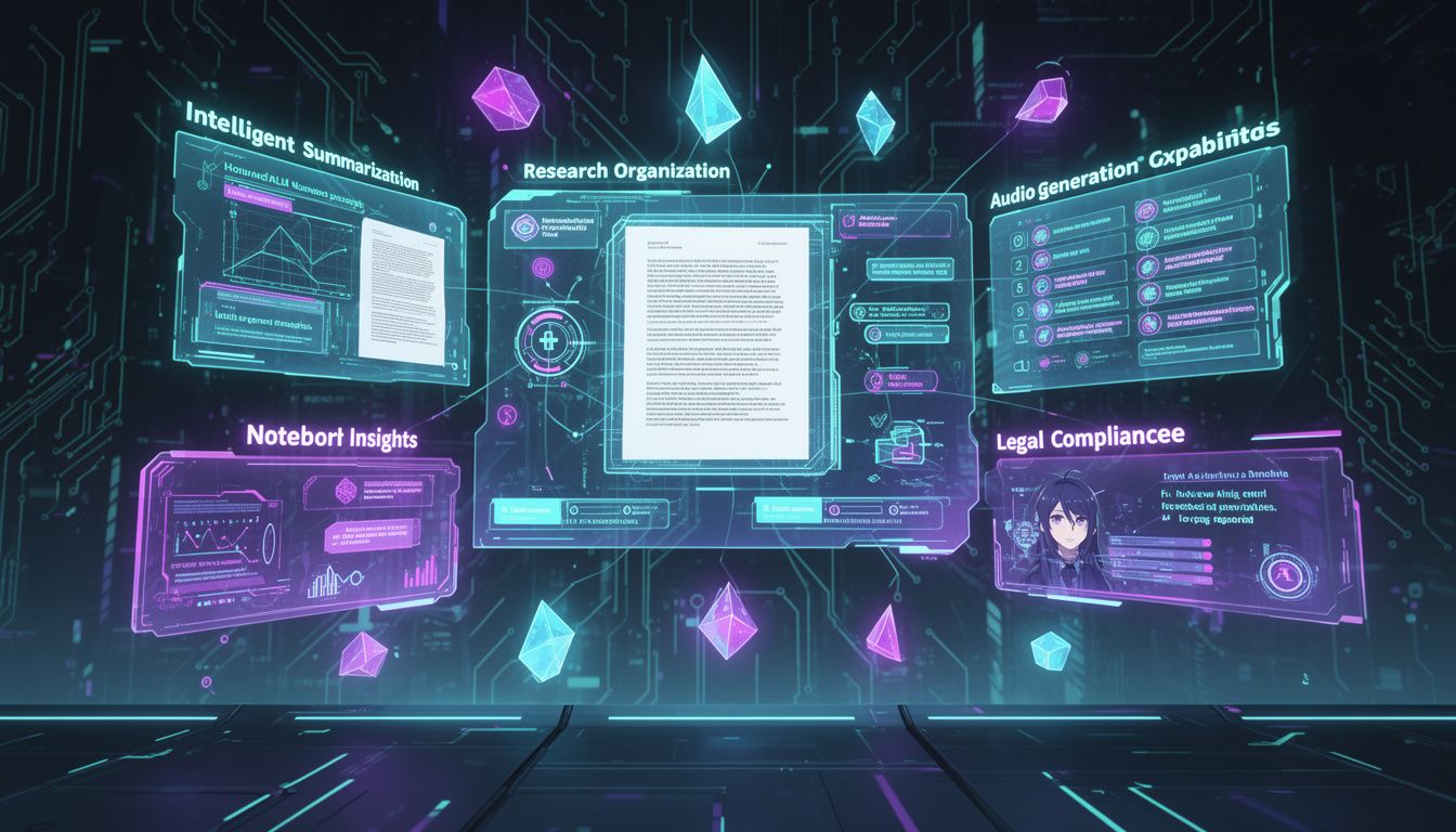 NotebookLMの基本機能と法務活用のメリット