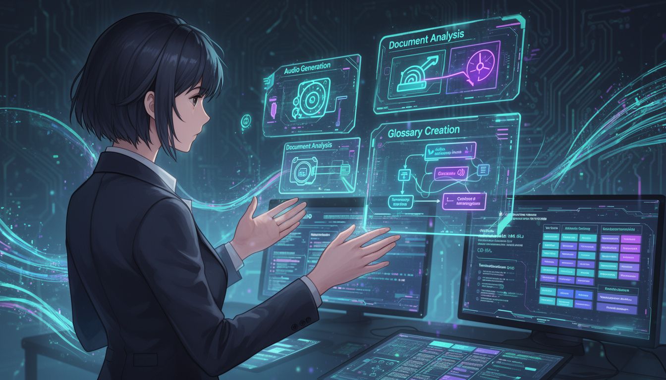 NotebookLMの基本機能と用語集作成への応用