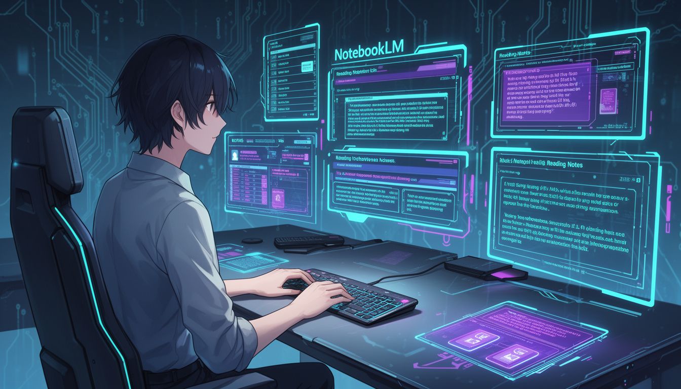 NotebookLMの基本機能と読書記録への応用