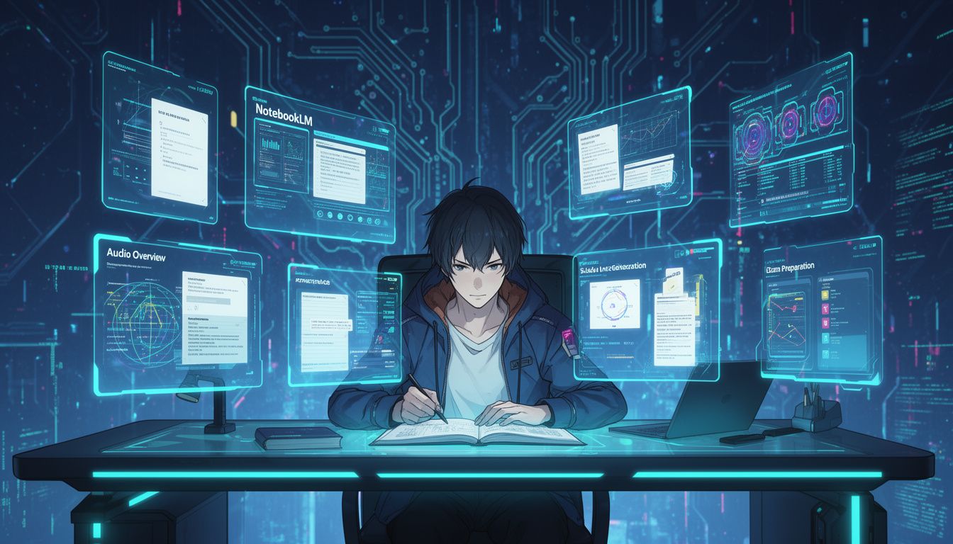 NotebookLMの基本機能と資格勉強への応用