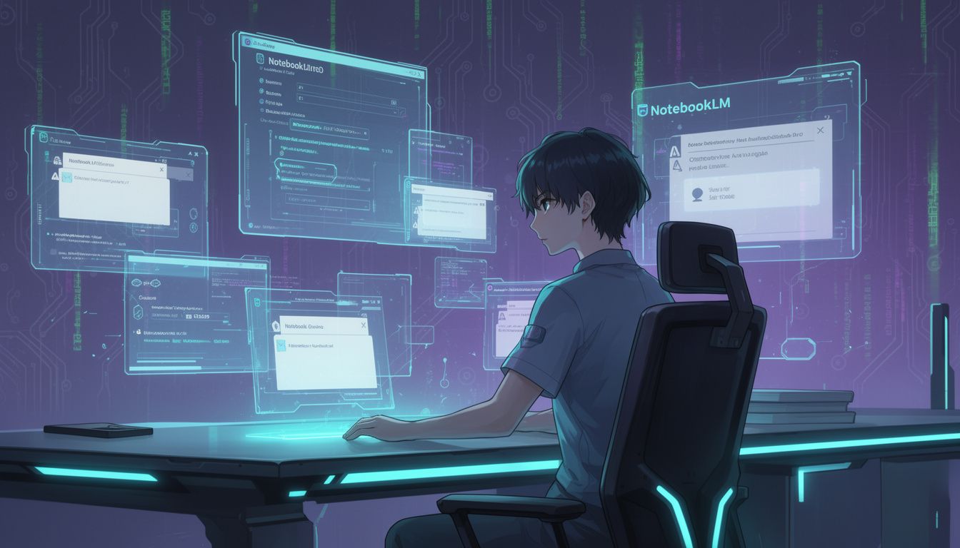 NotebookLMの基本設定とメール返信に向けた準備