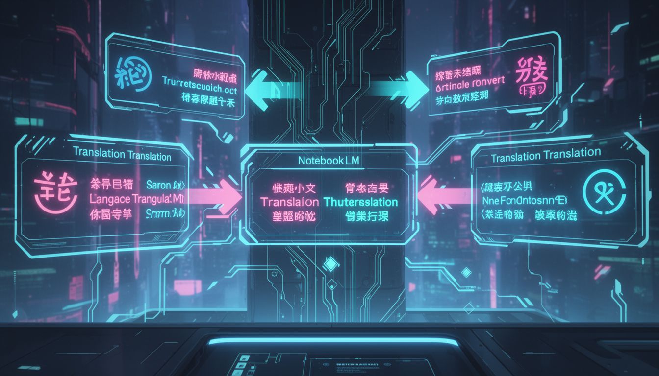 NotebookLMの翻訳機能の特徴