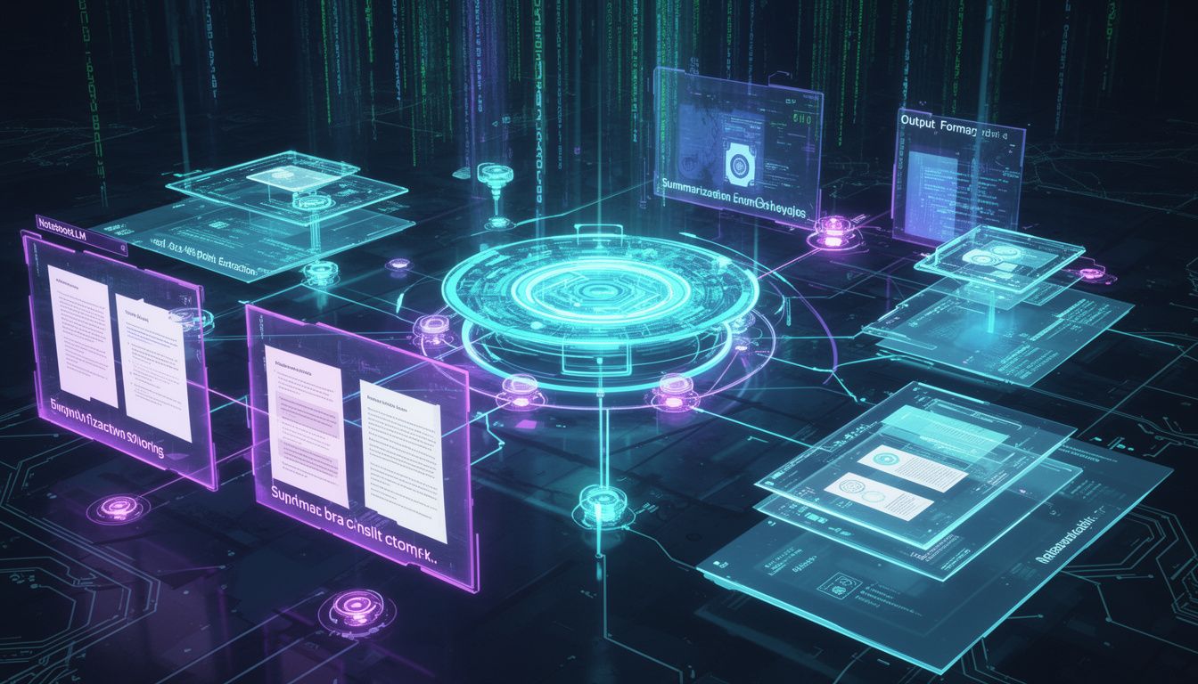 NotebookLMの要約機能の基本構造