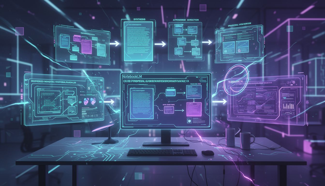 NotebookLMを活用した具体的な提案書作成プロセス