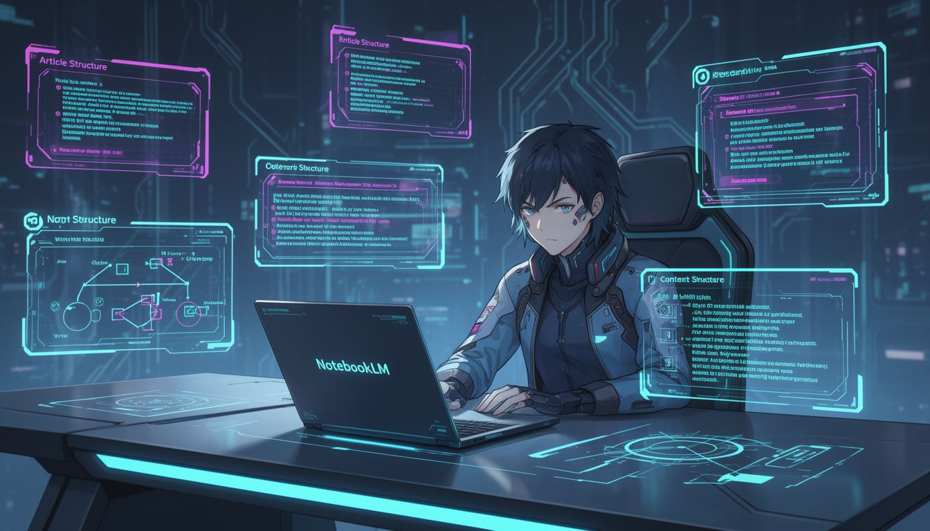 NotebookLMを活用した具体的な記事作成プロセス