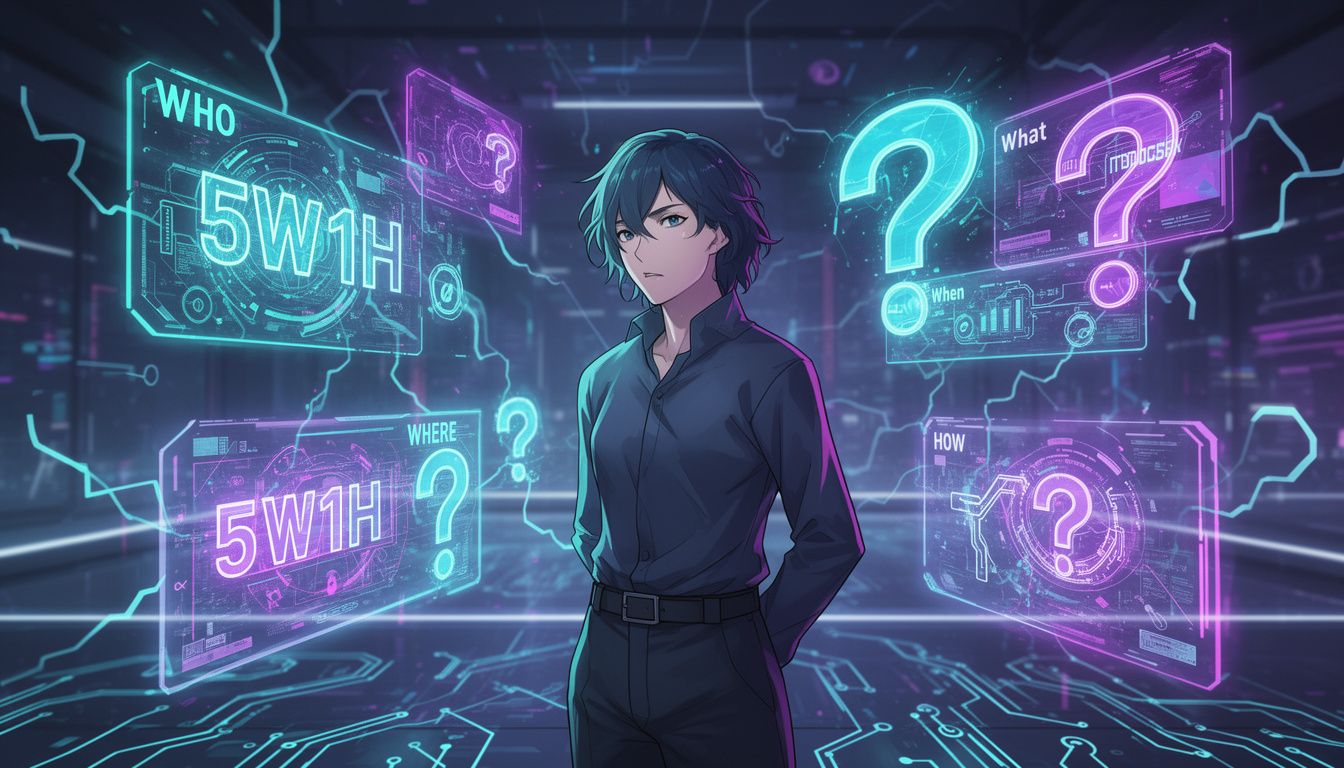 【基礎編】5W1Hを活用した質問テクニック