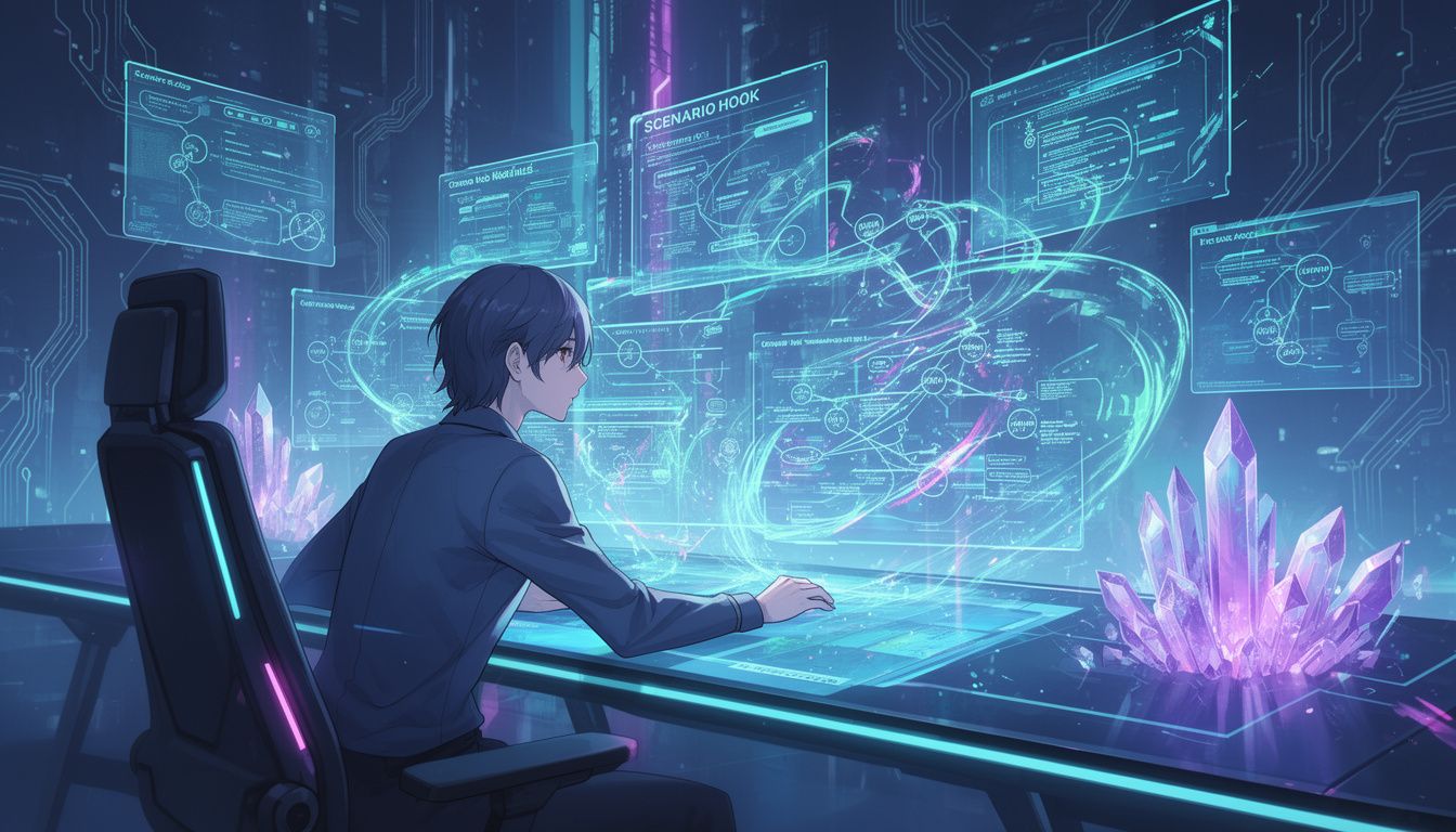 シナリオフック生成のテクニック