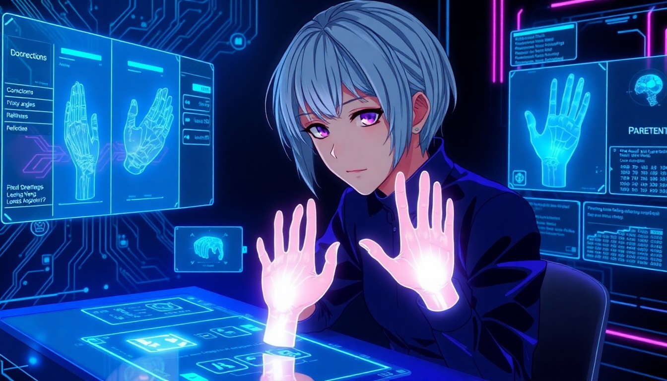 プロンプトによる手の修正テクニック