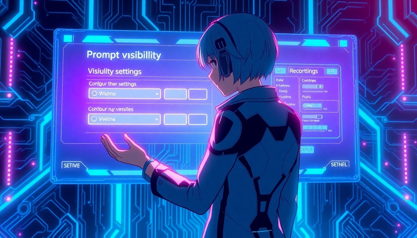 プロンプト公開設定の基本手順