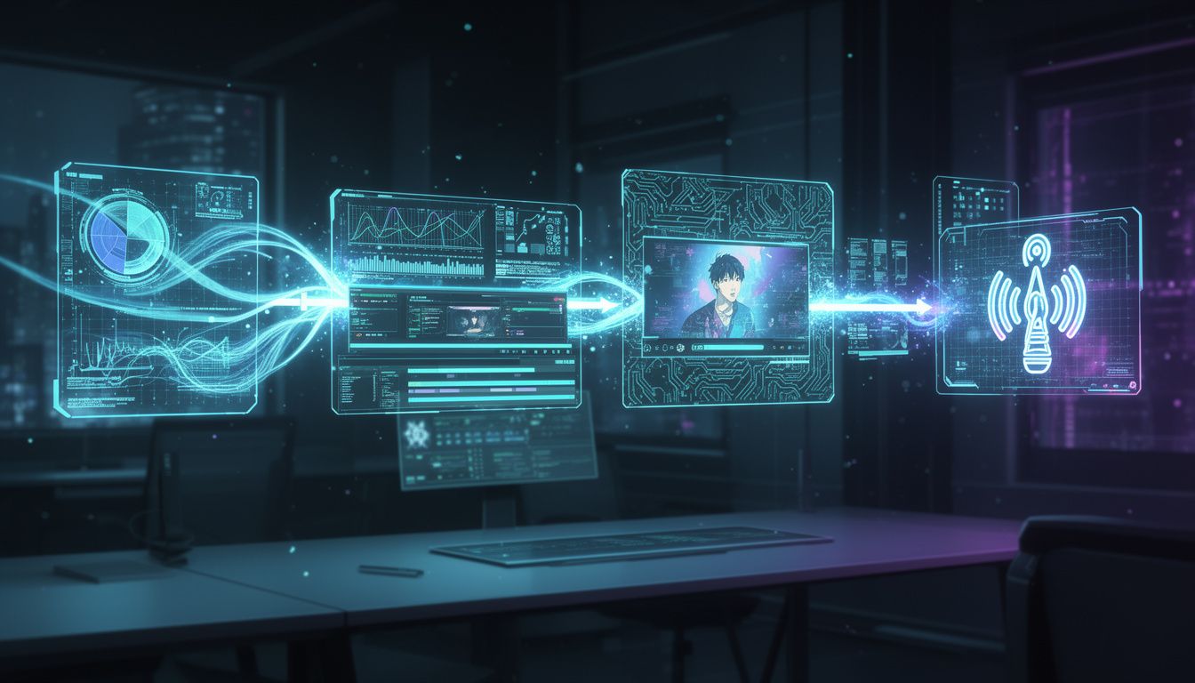 具体的なワークフロー：資料分析から動画公開まで