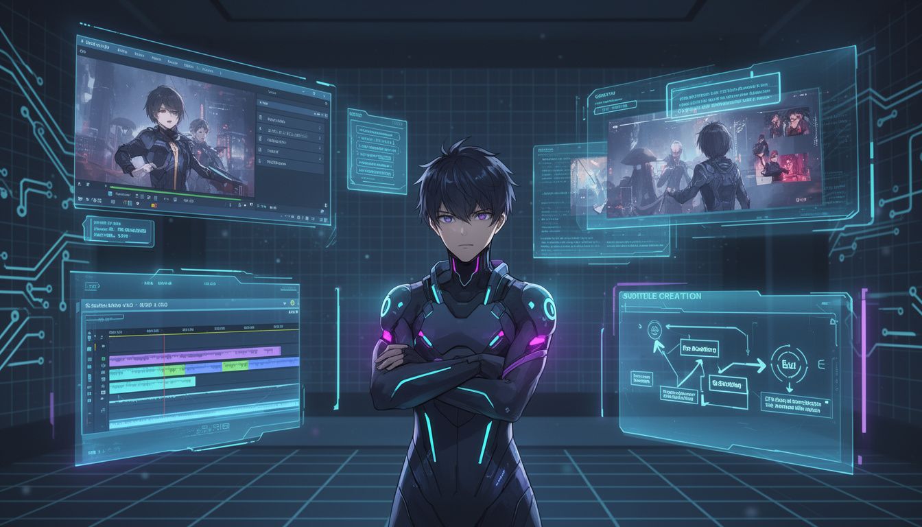 動画構成から字幕案作成までの基本ワークフロー