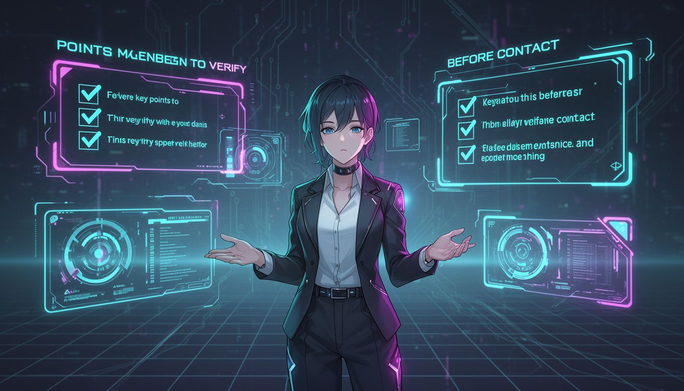 問い合わせ前に確認すべきこと