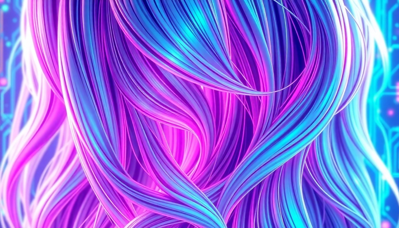 基本的な髪の質感表現プロンプト