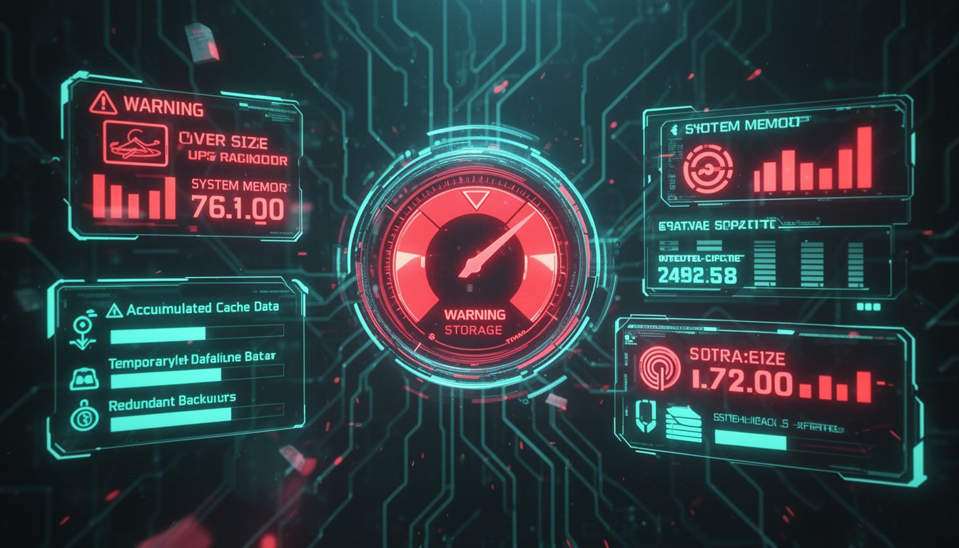 容量不足の主な原因