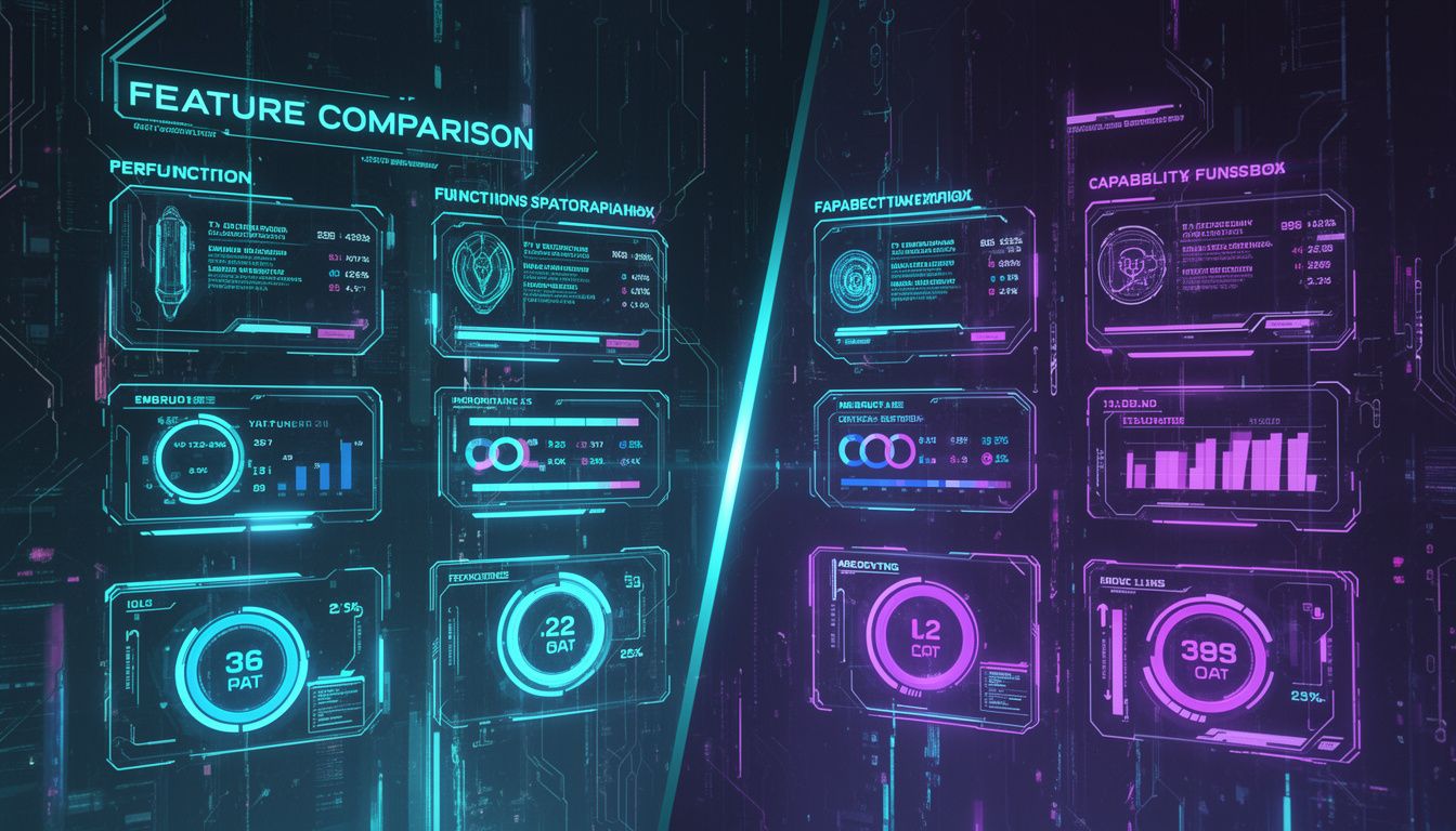 機能面での詳細比較