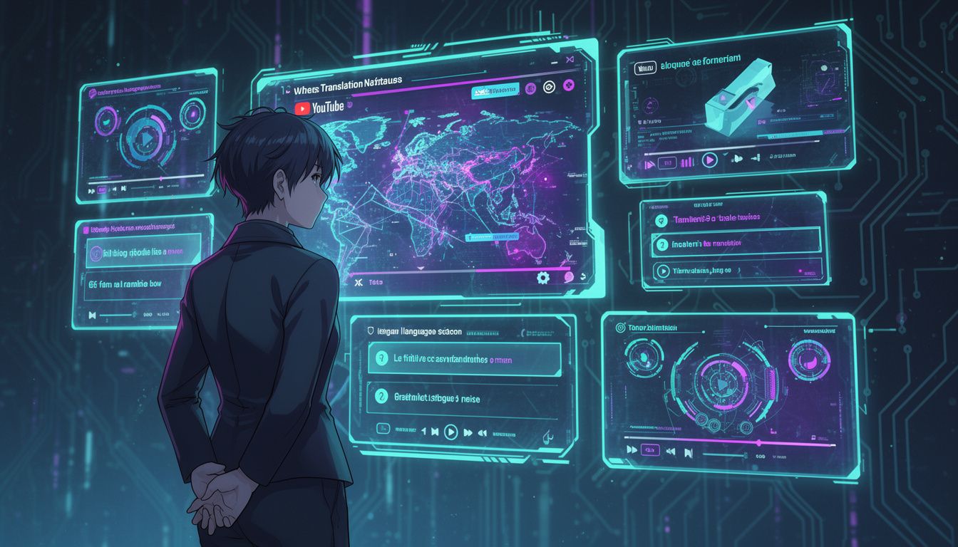 海外YouTube動画の翻訳機能の活用法
