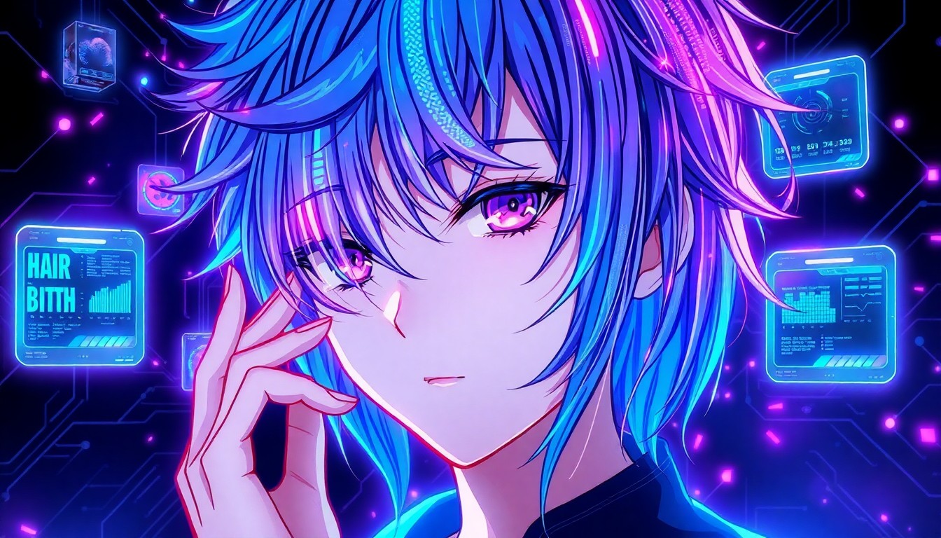 特殊な髪の状態の表現