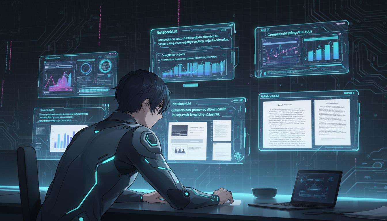 相見積もり分析におけるNotebookLMの具体的活用方法