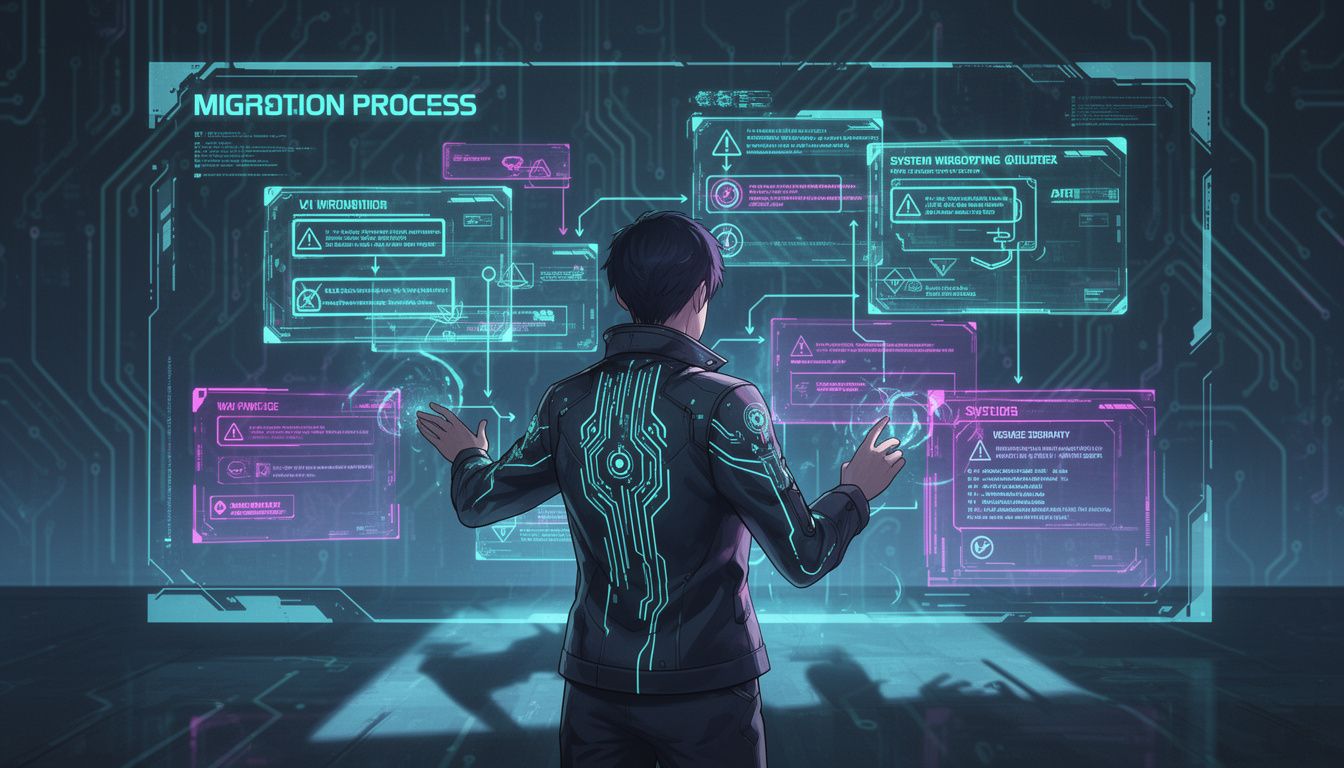 移行プロセスで発生しやすい問題と解決法