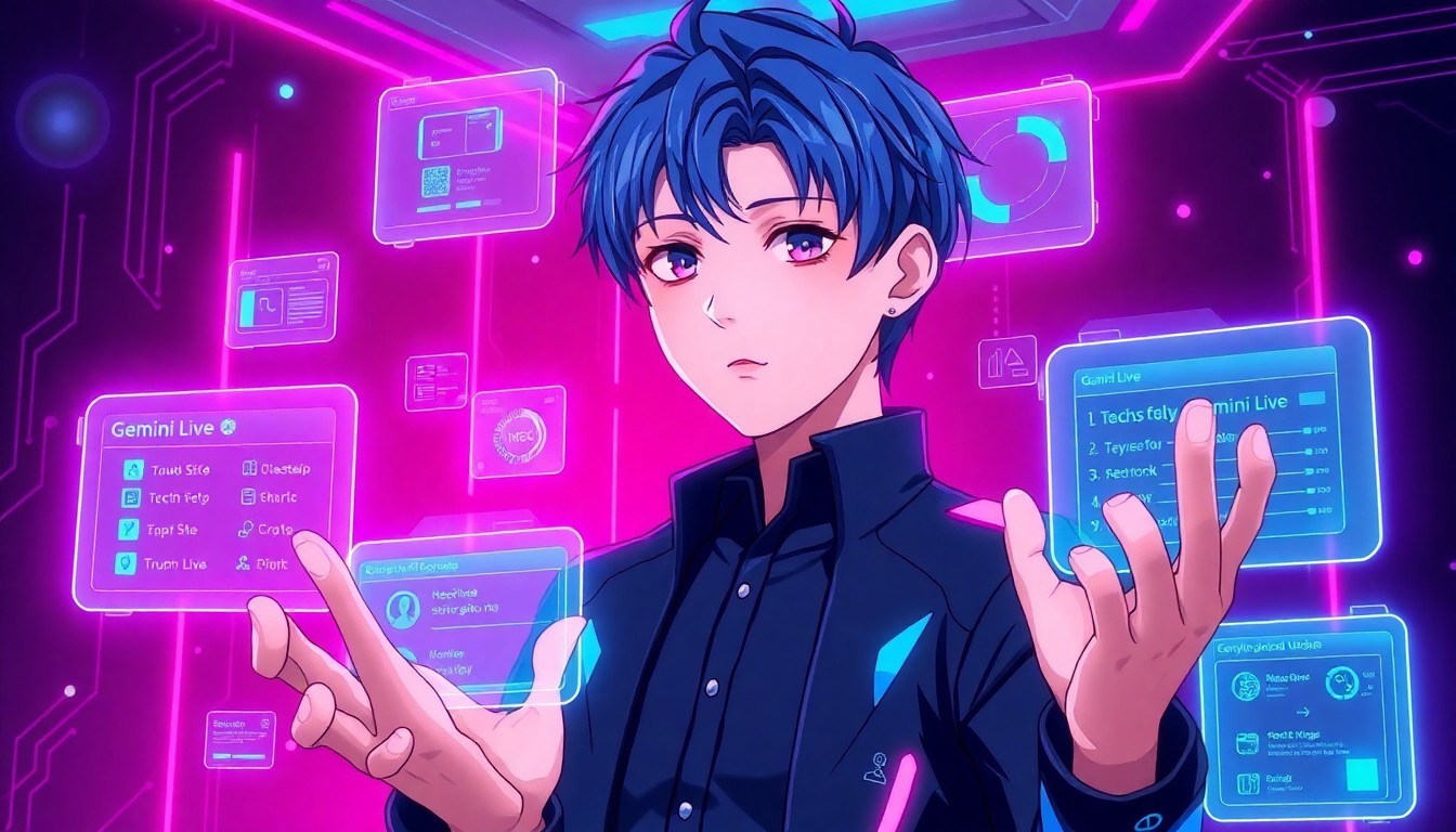 英語版Gemini Liveを今すぐ試す方法