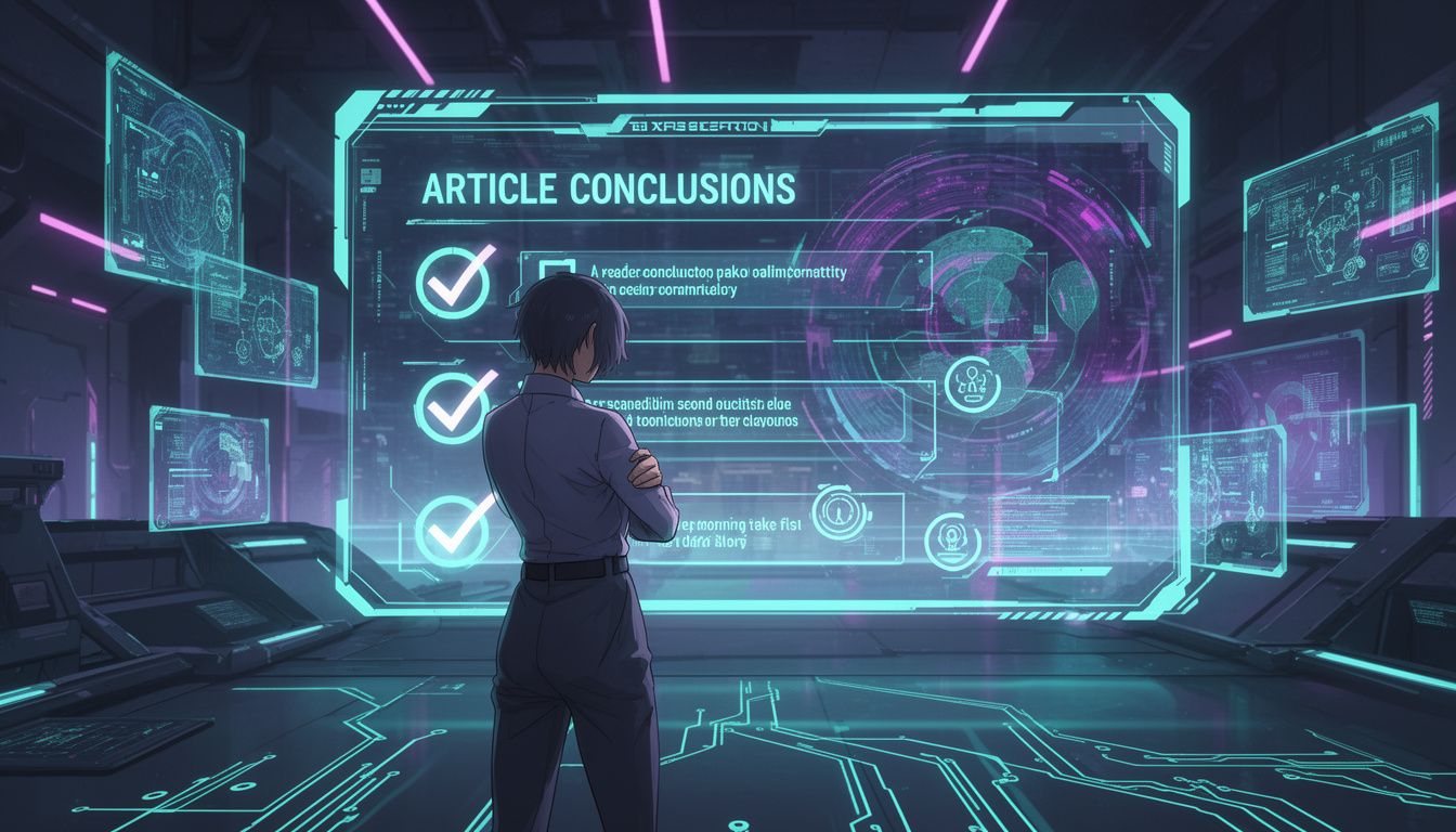 記事末尾まとめの重要性と役割