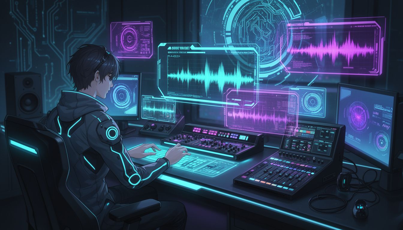 高品質な音声コンテンツ作成のワークフロー