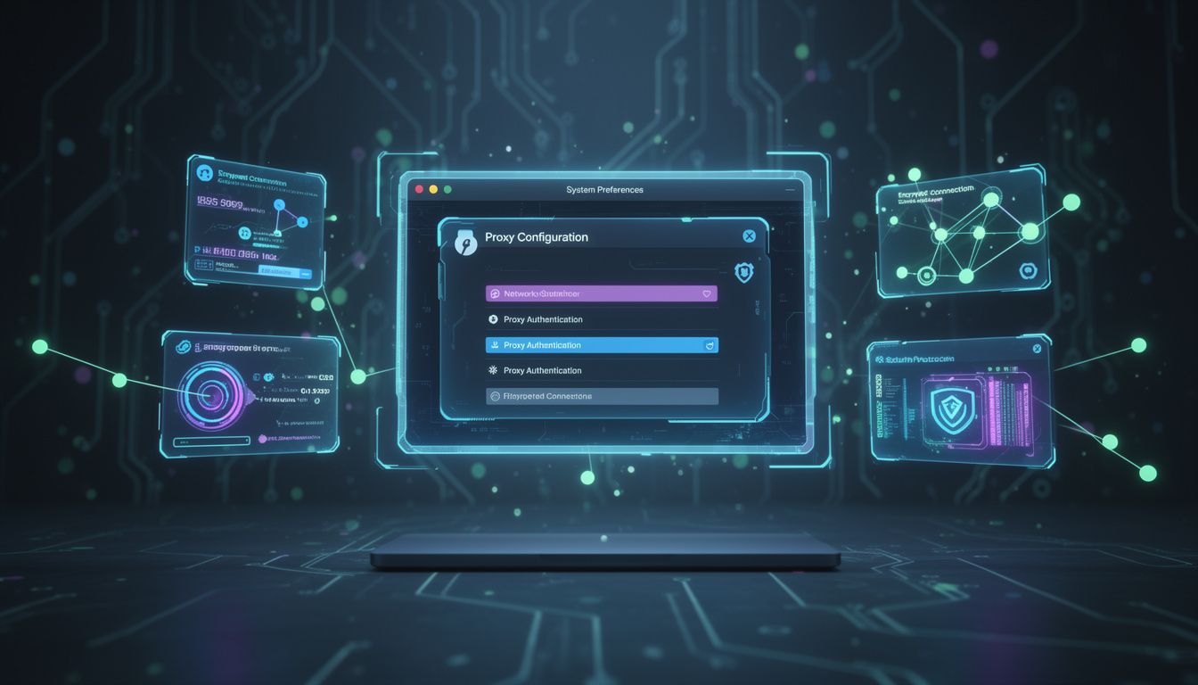 macOS環境でのプロキシ設定