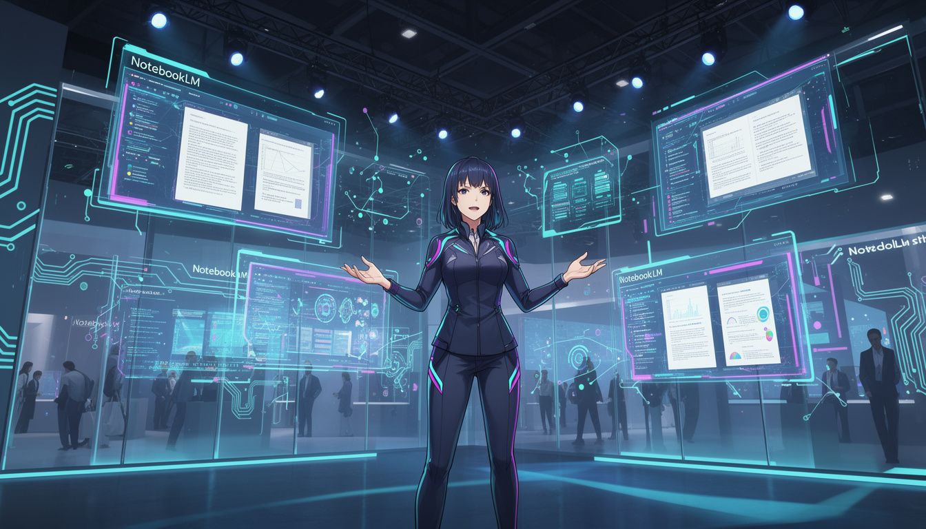 NotebookLMが変える展示会資料の活用方法