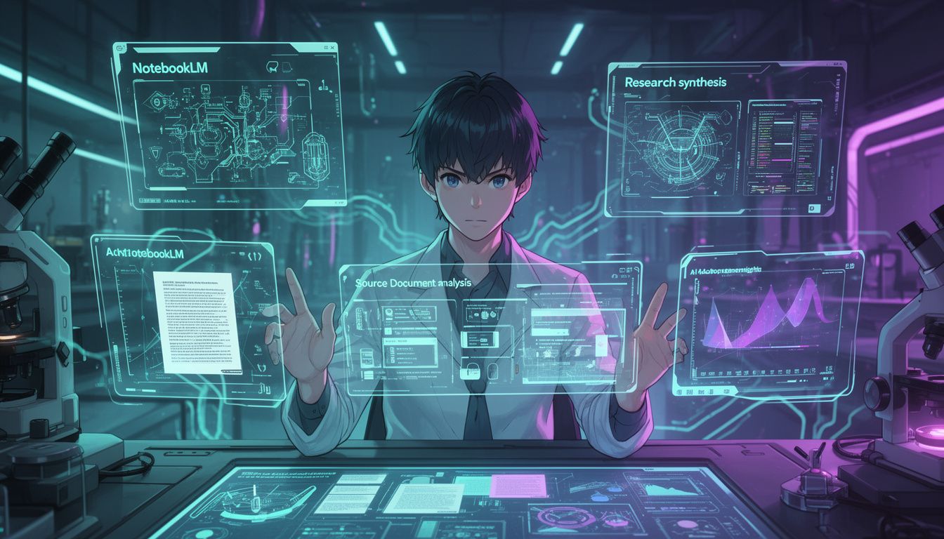 NotebookLMとは：研究者のための革新的AIツール