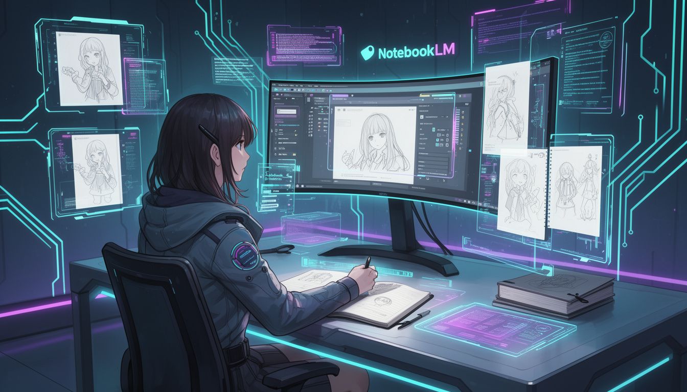 NotebookLMとは？イラスト学習での活用ポイント