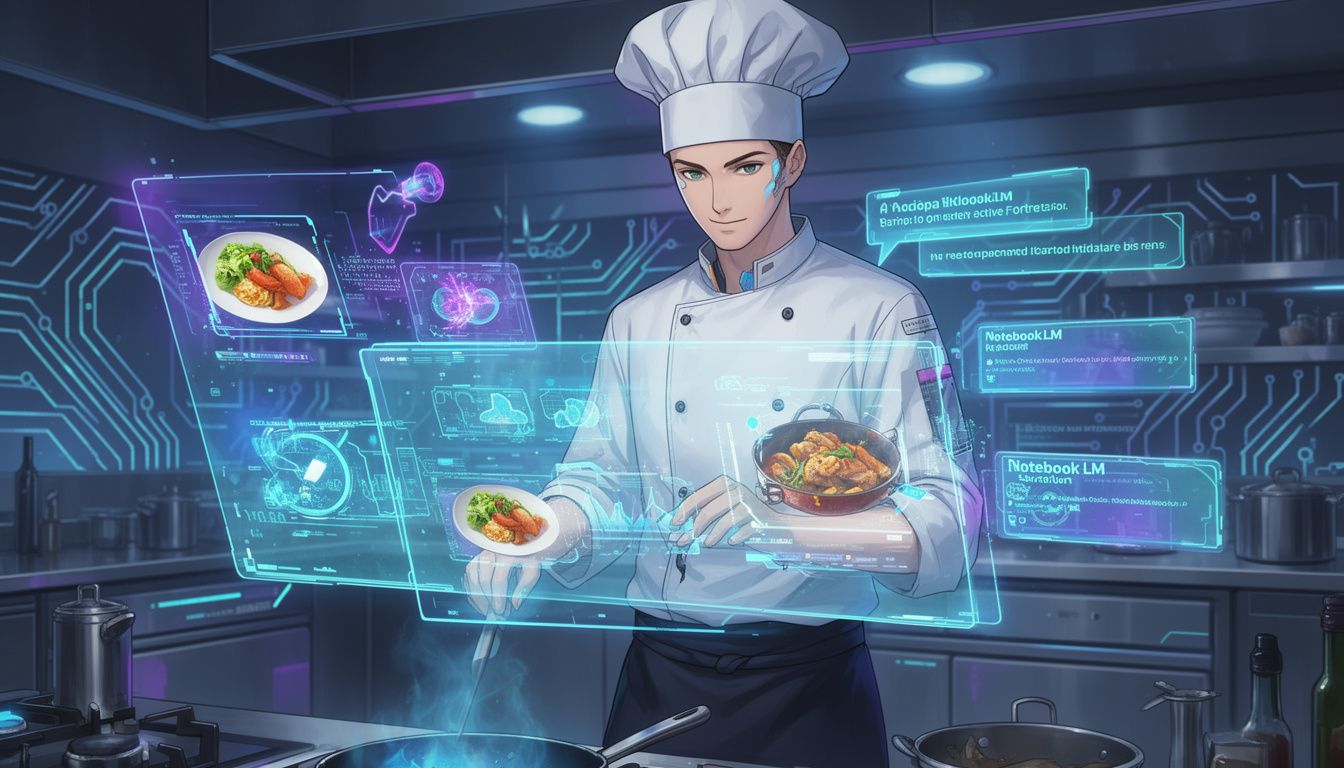 NotebookLMとは？料理分野での活用メリット