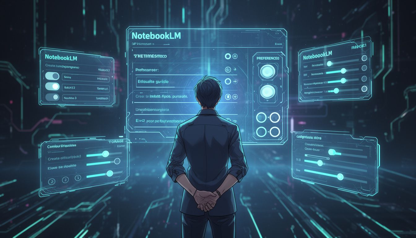 NotebookLMによるマナー集作成の基本設定