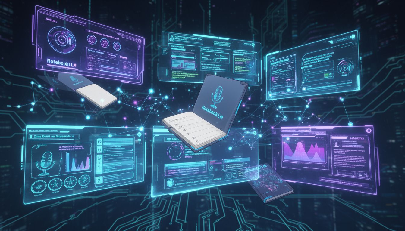 NotebookLMの主要機能