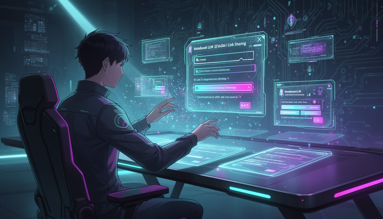 NotebookLMの公開リンク機能の基本設定