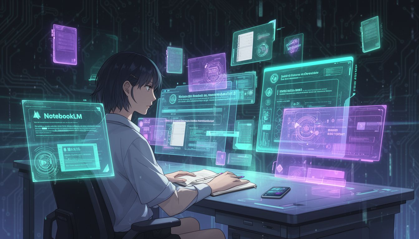 NotebookLMの基本機能と学習への活用