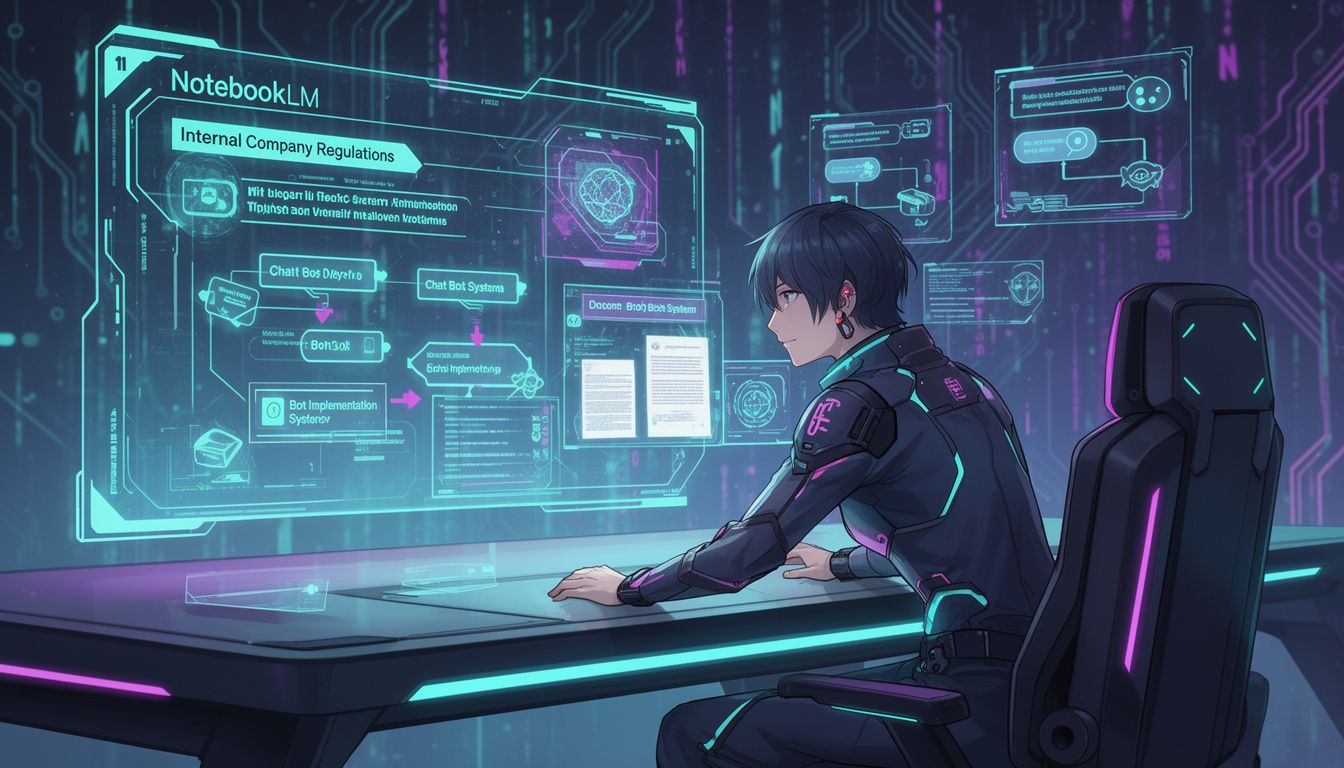 NotebookLMを活用した社内規定Bot化の実装手順