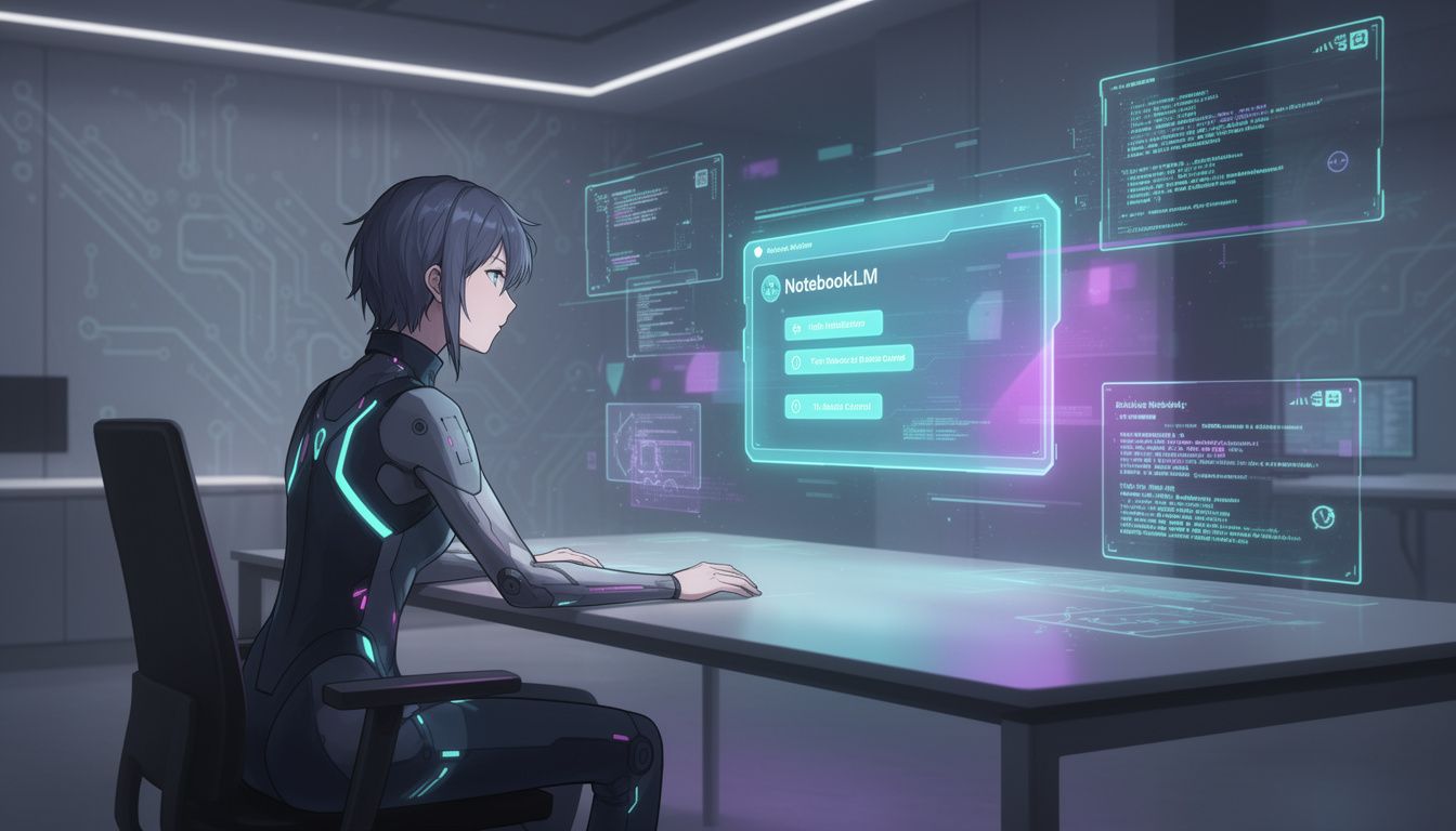 NotebookLM初期設定と基本操作