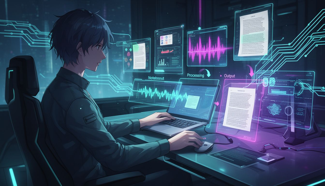 NotebookLM活用の実践的ワークフロー