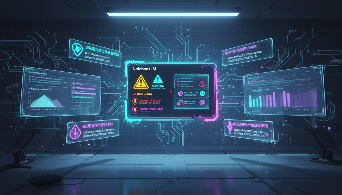 NotebookLM活用時の注意点と限界
